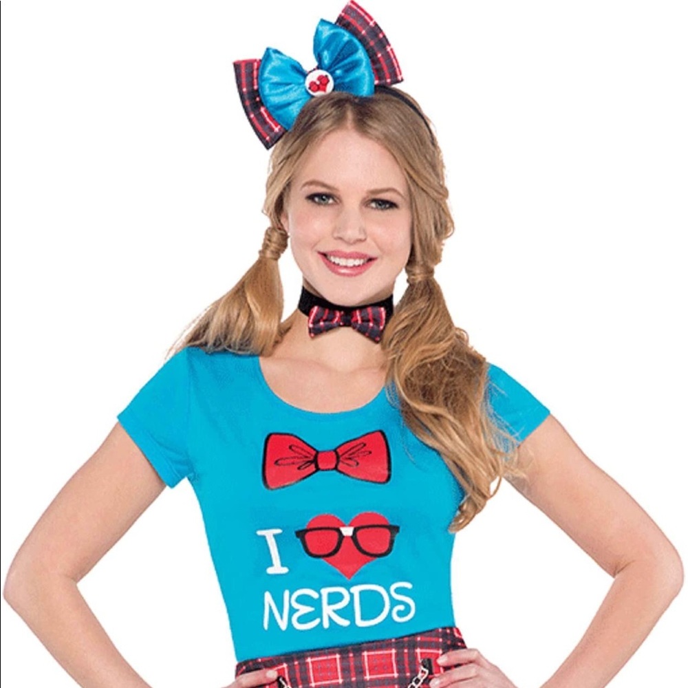 Geek Chic Girls Nerd Costume